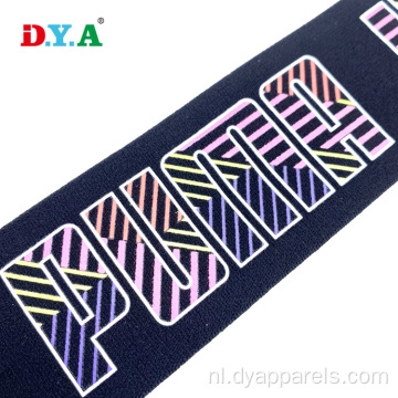 Nylon rubber elastische tailleband